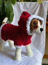 Load image into Gallery viewer, Christmas Dog Sweater with Hood