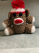 Load image into Gallery viewer, Sock Monkey Dog Toy