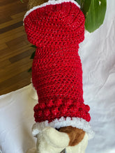 Load image into Gallery viewer, Christmas Dog Sweater with Hood
