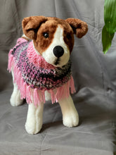 Load image into Gallery viewer, Pink and Black Poncho