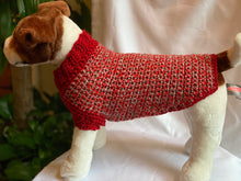 Load image into Gallery viewer, Red and Gray Christmas Sweater