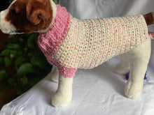 Load image into Gallery viewer, Pink Polka Dot Dog Sweater