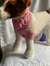 Load image into Gallery viewer, Pink Polka Dot Dog Sweater