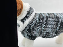 Load image into Gallery viewer, Plaid Dog Sweater with Matching Scarf