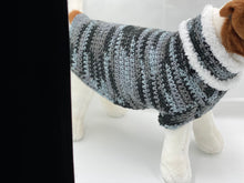Load image into Gallery viewer, Plaid Dog Sweater with Matching Scarf