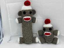 Load image into Gallery viewer, Sock Monkey Dog Toy