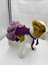 Load image into Gallery viewer, Summer Purple Halter Dog Dress