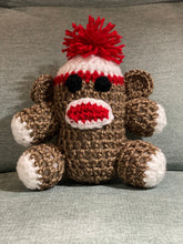 Load image into Gallery viewer, Sock Monkey Dog Toy

