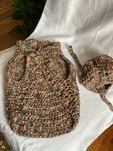 Load image into Gallery viewer, Cocoon Cardigan Dog Sweater and Hat
