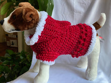 Load image into Gallery viewer, Christmas Dog Sweater with Hood
