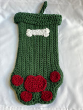Load image into Gallery viewer, Large Red or Green Christmas Stocking
