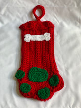 Load image into Gallery viewer, Large Red or Green Christmas Stocking
