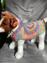 Load image into Gallery viewer, Tie Dyed Cocoon Cardigan Poncho Sweater
