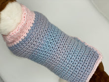 Load image into Gallery viewer, Pink and Blue Dog Sweater

