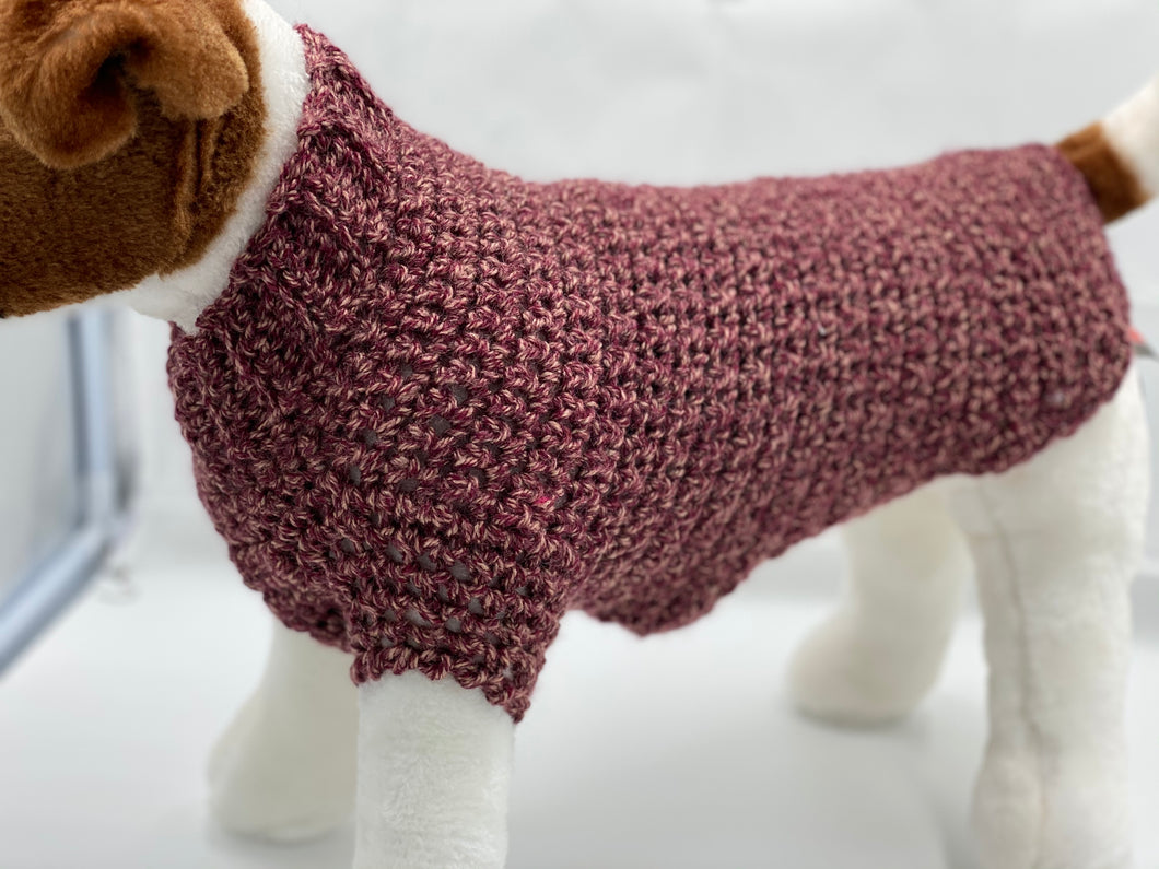 Red/Purple Warm Sweater