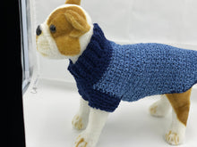 Load image into Gallery viewer, Dark and Light Blue Sweater

