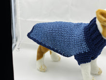 Load image into Gallery viewer, Dark and Light Blue Sweater
