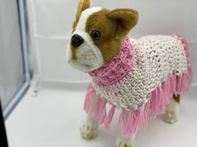 Load image into Gallery viewer, Pink and White Polka Dot Poncho
