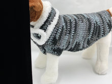 Load image into Gallery viewer, Plaid Dog Sweater with Matching Scarf
