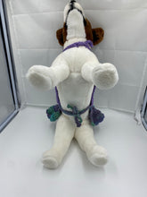 Load image into Gallery viewer, Purple and Teal Summer Halter Dog Dress
