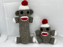 Load image into Gallery viewer, Sock Monkey Dog Toy
