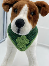 Load image into Gallery viewer, St Patrick’s Day Shamrock Dog Collar/Scarf
