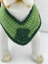 Load image into Gallery viewer, St Patrick’s Day Shamrock Dog Collar/Scarf
