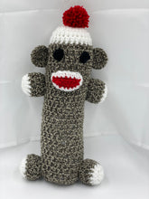 Load image into Gallery viewer, Sock Monkey Dog Toy
